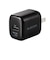 エレコム　USB Type-C 充電器 PD/PPS 33W 2ポート USB-C＋USB-A GaN II 小型 折りたたみプラグ PSE適合 ブラック MPAAC11433XBK