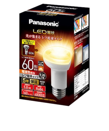 パナソニック　LED電球レフ電球タイプ LDR6LWRF6