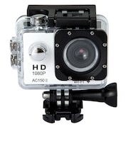 SAC　アクションカメラ ［フルハイビジョン対応/WiFi対応/防水ケース付き］ ホワイト  AC1502WH