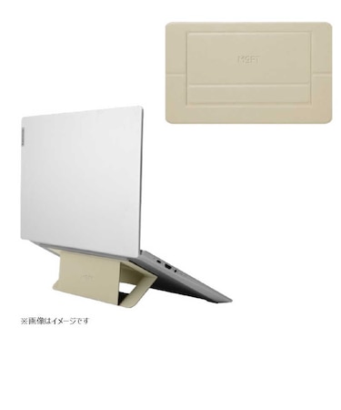 MOFT　超薄型ノートパソコンスタンド ［11.6～15.6インチ］ Airflow(MOVAS)粘着タイプ デザートゴールド MS0051ETBG