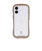 HAMEE　iPhone17 iFace Reflection強化ガラスクリアケース ベージュ IP17IFACERFTBE