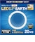 エコデバイス　丸形 LEDサークルランプ Earth アース 20形 電球色 EFCL20LEDES28W