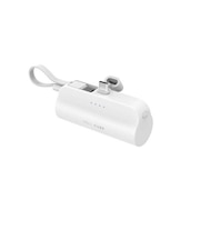ファンマックスジャパン　CellCube ケーブルレスモバイルバッテリー 5000mAh ホワイト ［2ポート］ CCPB02-WH