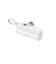 ファンマックスジャパン　CellCube ケーブルレスモバイルバッテリー 5000mAh ホワイト ［2ポート］ CCPB02-WH