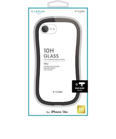 MSソリューションズ　iPhone 16e 耐傷・耐衝撃ハイブリッドケース 「ViAMO freely」 ダークグレー LNISS24VMFGY