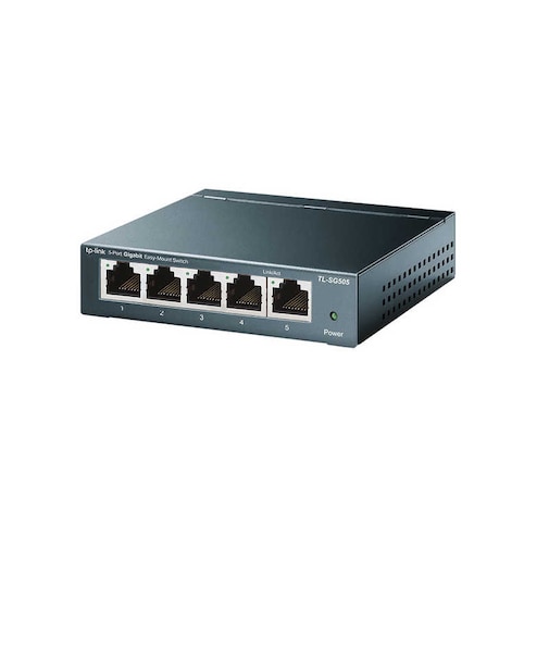 TPLINK　5ポート マグネット付き Giga 10/100/1000Mbps スイッチ 金属製筐体 TLSG505JP