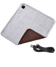 ELPA USBホットマット シルバー USBHM01SL