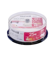 マクセル　繰り返し録画用ブルーレイディスク BD-RE 25枚入り maxell ［25枚 / 25GB / インクジェットプリンター対応］ BEV25WPH.25SP