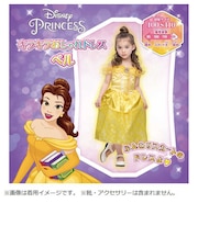 タカラトミー　ディズニープリンセス キラキラおしゃれドレス ベル DNｷﾗｷﾗｵｼｬﾚﾄﾞﾚｽﾍﾞﾙ