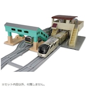 タカラトミー PLARAIL 橋上駅舎と跨線橋キット キョウジョウエキシャトコセンキョウ