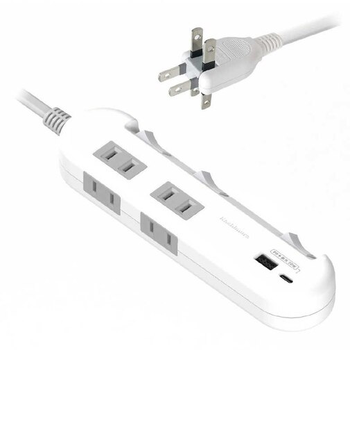 カシムラ　電源タップ 4AC-C/A PD20W スイッチ付き 節電 ［1.2m /4個口］ AC057