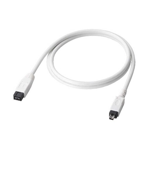 エレコム　FireWireケーブル(9ピン-4ピン)｢1.0m｣ IE941WH