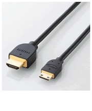 エレコム　mini HDMIケーブル ブラック [3m /HDMI⇔miniHDMI /スタンダードタイプ /4K対応] DHHD14EM30BK