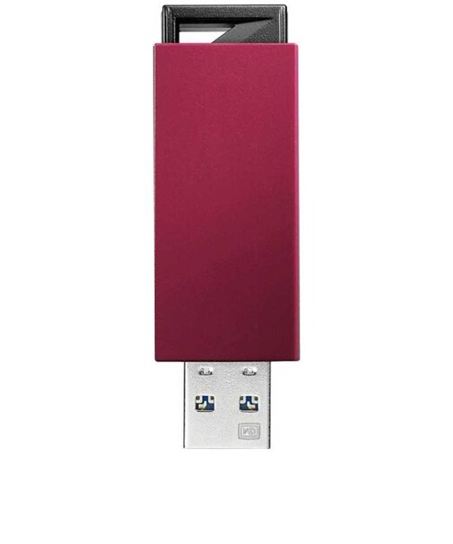IOデータ　USBメモリー 16GB USB3.1 ノック式  U3PSH16GR