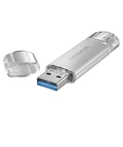IOデータ　USBメモリ U3CSTDシリーズ シルバー ［32GB /USB TypeA＋USB TypeC /USB3.2 /キャップ式］ U3CSTD32G/S