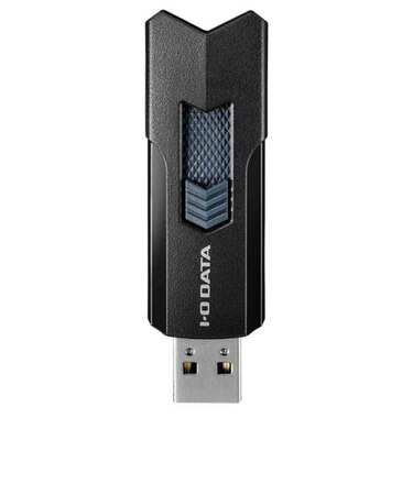IOデータ　高速USBメモリー ブラック  [64GB/USB TypeA/USB3.2Gen1(USB3.0)対応/スライド式] U3DASH64GK