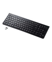サンワサプライ　ワイヤレススリムキーボード ［ワイヤレス /USB］ ブラック SKBWL31BK