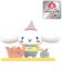 アガツマ　くみたてプラドール Candy Factory Cinnamoroll ｸﾐﾀﾃﾌﾟﾗﾄﾞｰﾙCFｼﾅﾓﾛｰﾙ