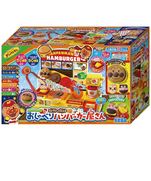 セガフェイブ　それいけ！アンパンマン ジュージューころころ おしゃべりハンバーガー屋さん APｵｼｬﾍﾞﾘﾊﾝﾊﾞｰｶﾞｰﾔｻﾝ