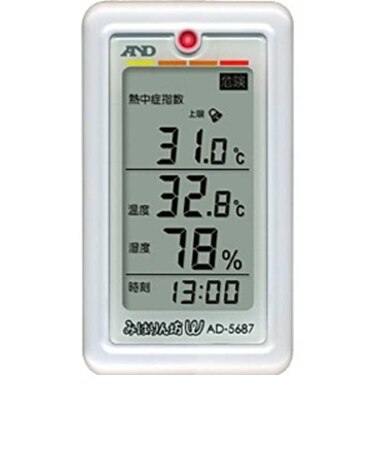A&D　くらし環境温湿度計｢みはりん坊W｣ AD5687