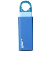 BUFFALO　USBメモリー 16GB USB3.1 ノック式 (ブルー) RUF3KS16GABL