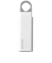 BUFFALO　USBメモリー 16GB USB3.1 ノック式 (ホワイト) RUF3KS16GAWH