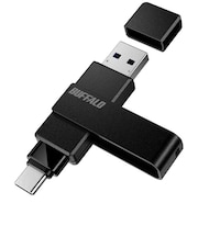 BUFFALO　USB3.2(Gen1)対応 Type-AC両対応 回転式USBメモリー ［32GB / USB TypeA＋USB TypeC / USB3.2 / 回転式］ RUF3ACR32GBC