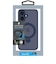 ラスタバナナ　iPhone 16(6.1インチ)ZEROSAFE Shaft カメラ周囲保護 Magsafe対応 360°回転スタンドケース フロストネイビー 8289IP461ZSFSLNV