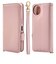 ラスタバナナ　AQUOS wish5 ハンドストラップ付き手帳型ケース ライトピンク 8812AW5BHSLPK