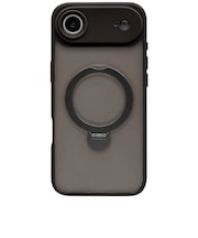 ラスタバナナ iPhone Airケース ZEROSAFE 極 回転スタンド 磁力充電対応 ブラック 9072IP5CZSFBK