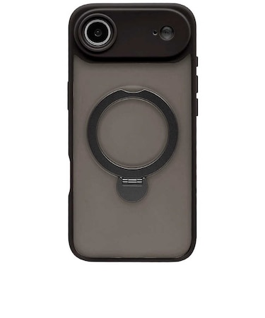 ラスタバナナ　iPhone Airケース ZEROSAFE 極 回転スタンド 磁力充電対応 ブラック 9072IP5CZSFBK