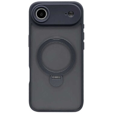 ラスタバナナ　iPhone Airケース ZEROSAFE 極 回転スタンド 磁力充電対応 ネイビー 9073IP5CZSFNV