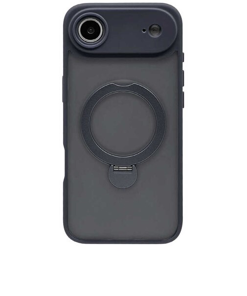 ラスタバナナ　iPhone Airケース ZEROSAFE 極 回転スタンド 磁力充電対応 ネイビー 9073IP5CZSFNV