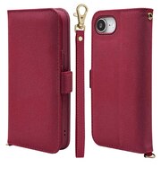 ラスタバナナ　iPhone 17e ケース ハンドストラップ 手帳 MA マゼンタ 9433IP6EBHSMA