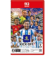コナミデジタルエンタテインメント　Switch2ゲームソフト eFootball Kick-Off！ ｲｰﾌｯﾄﾎﾞｰﾙｷｯｸｵﾌ<br>★こちらの商品は人気商品のため、色違い・仕様違い等含め「一家族１台限り」でのご協力をお願いしております。