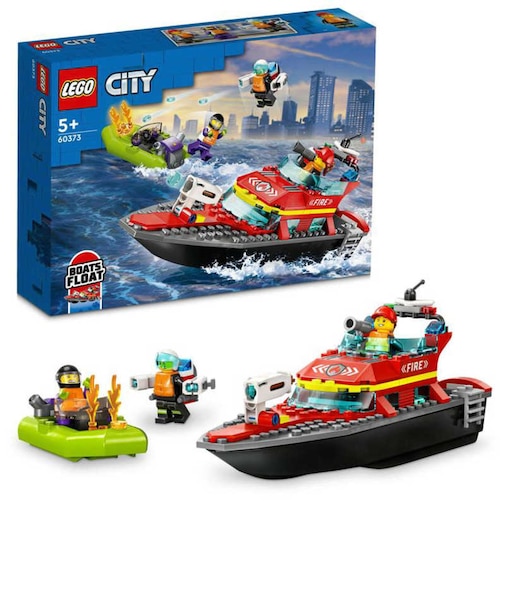レゴジャパン　LEGO（レゴ） 60373 消防レスキューボート 60373ﾚｽｷｭｰﾎﾞｰﾄ