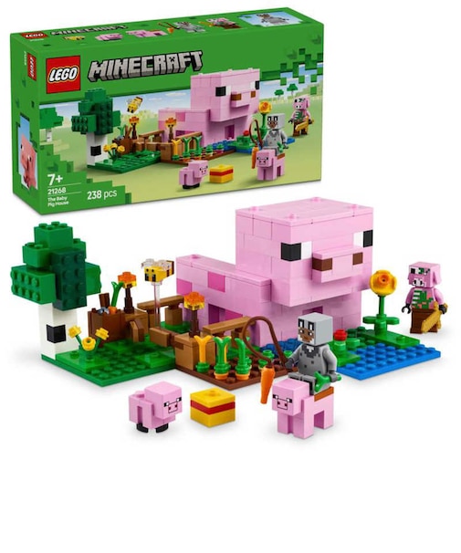 レゴジャパン　レゴ(LEGO) マインクラフト 赤ちゃんブタのおうち 21268