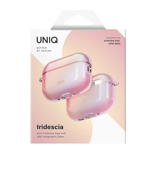 KENZAN　AirPodsPro3ケース UNIQ TPUケース IRIDESCIA PINK PRISM PINK PRISM UNIQAIRPODSPRO3IRD