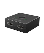 グリーンハウス　HDMIセレクタ 2ポート 双方向対応 ［2入力 / 1出力 / 4K対応 / 手動］ GHHSWM2CBK