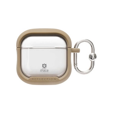 HAMEE　AirPods 4専用 iFace Reflection ポリカーボネートクリアケース ベージュ AIRPODS4RFTBE