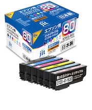 ジット 互換リサイクルインクカートリッジ 6色パック JITAE806P