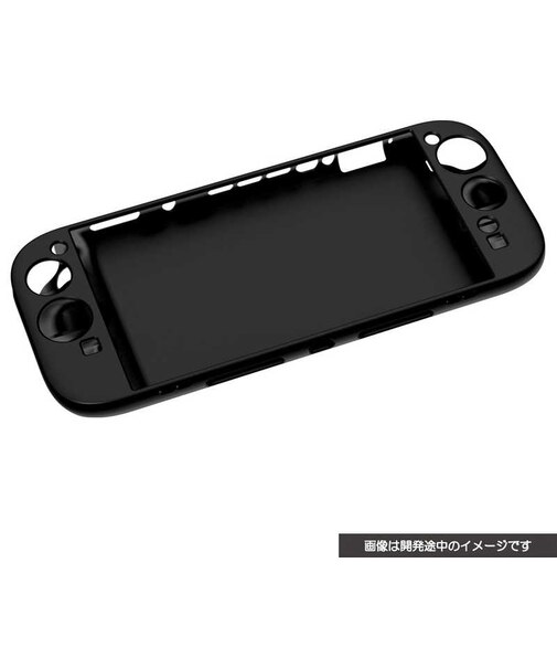 サイバーガジェット　Switch2用シリコンカバー<ブラック> CY-S2SC-BK SW2ｼﾘｺﾝｶﾊﾞｰBK<br>★こちらの商品は人気商品のため、色違い・仕様違い等含め「一家族１台限り」でのご協力をお願いしております。