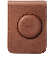 富士フイルム INSTAX mini Evo カメラケース BROWN instaxevocasebrown