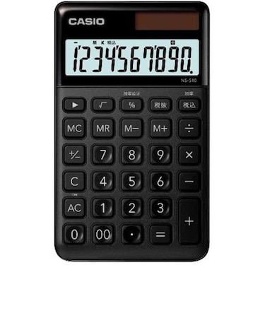 カシオ　電卓 NSS10BKN