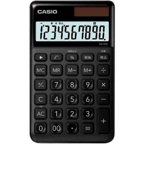 カシオ　電卓 NSS10BKN