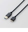 エレコム　USB3.0ケーブル/Aタイプ-microBタイプ/スタンダード/1m ブラック USB3AMB10XBK
