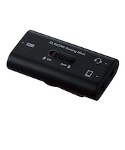 エレコム　ｹﾞｰﾐﾝｸﾞｱﾅﾛｸﾞﾐｷｻｰ 4極φ3.5mm HSADGMMA10 HSADGMMA10BK<br>★こちらの商品は人気商品のため、色違い・仕様違い等含め「一家族１台限り」でのご協力をお願いしております。