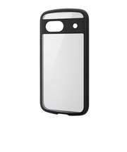 エレコム　Google Pixel 8a ケース ハイブリッド カバー 衝撃吸収 軽量 薄型 カメラレンズ保護設計 ワイヤレス充電可 ストラップホール付 背面クリア ストラップホールシート付 TOUGH SLI PMP241TSLFCBK
