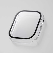 エレコム　アップルウォッチ カバー Apple Watch Series 11 / 10 [ 46mm ] フルカバー ケース 強化ガラス ゴリラガラス 表面硬度10H 全面保護 指紋防止 飛散防止 2重構造  AW24AFCGOCR