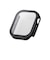 エレコム　AppleWatch42mmﾌﾙｶﾊﾞｰｹｰｽﾌﾟﾚﾐｱﾑｶﾞﾗｽ高透明防水 ﾌﾞﾗｯｸ AW24BFCGEBK
